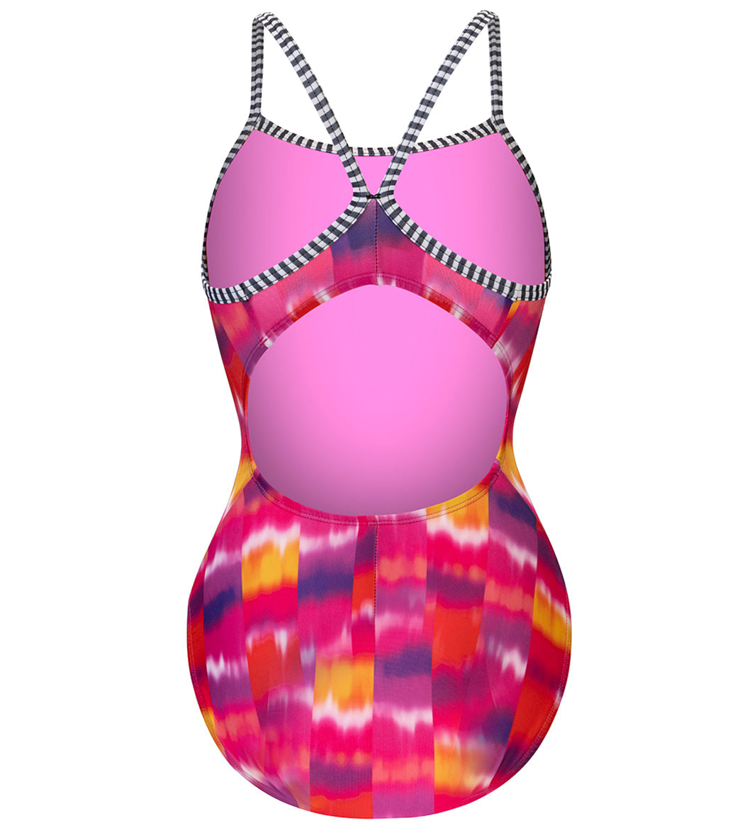 Dolfin Uglies Women's V-2 Back One Piece Swimsuit Far Out