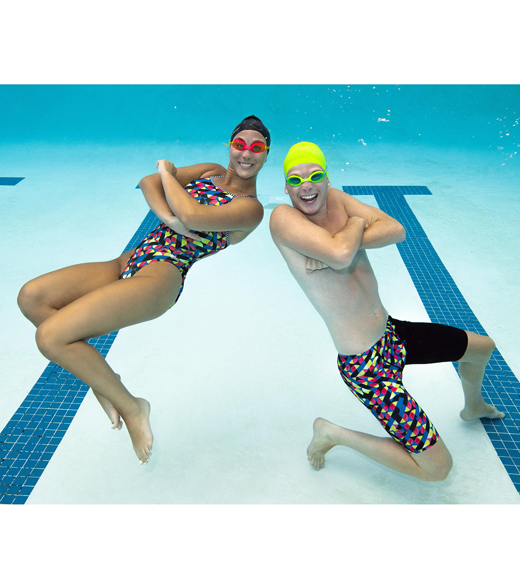 Dolfin Uglies Women's V-2 Back One Piece Swimsuit Gamescape