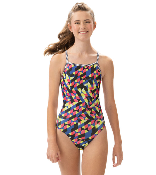 Dolfin Uglies Women's V-2 Back One Piece Swimsuit Gamescape