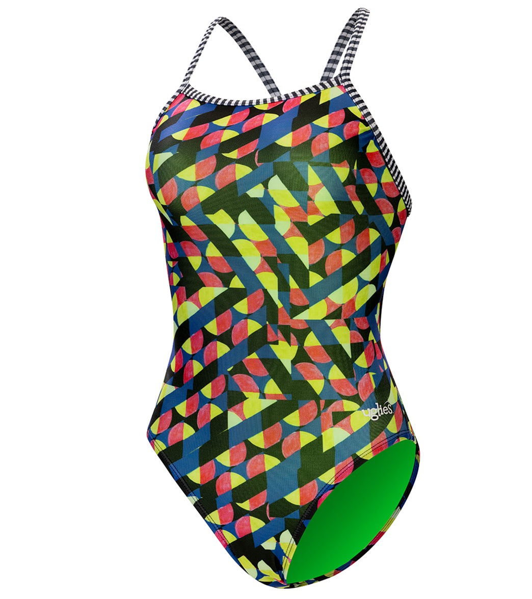 Dolfin Uglies Women's V-2 Back One Piece Swimsuit Gamescape
