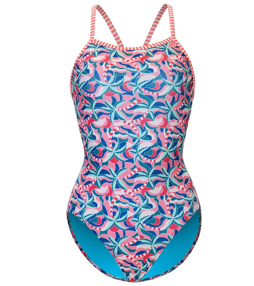 Dolfin Uglies Women's V-2 Back One Piece Swimsuit Palmania