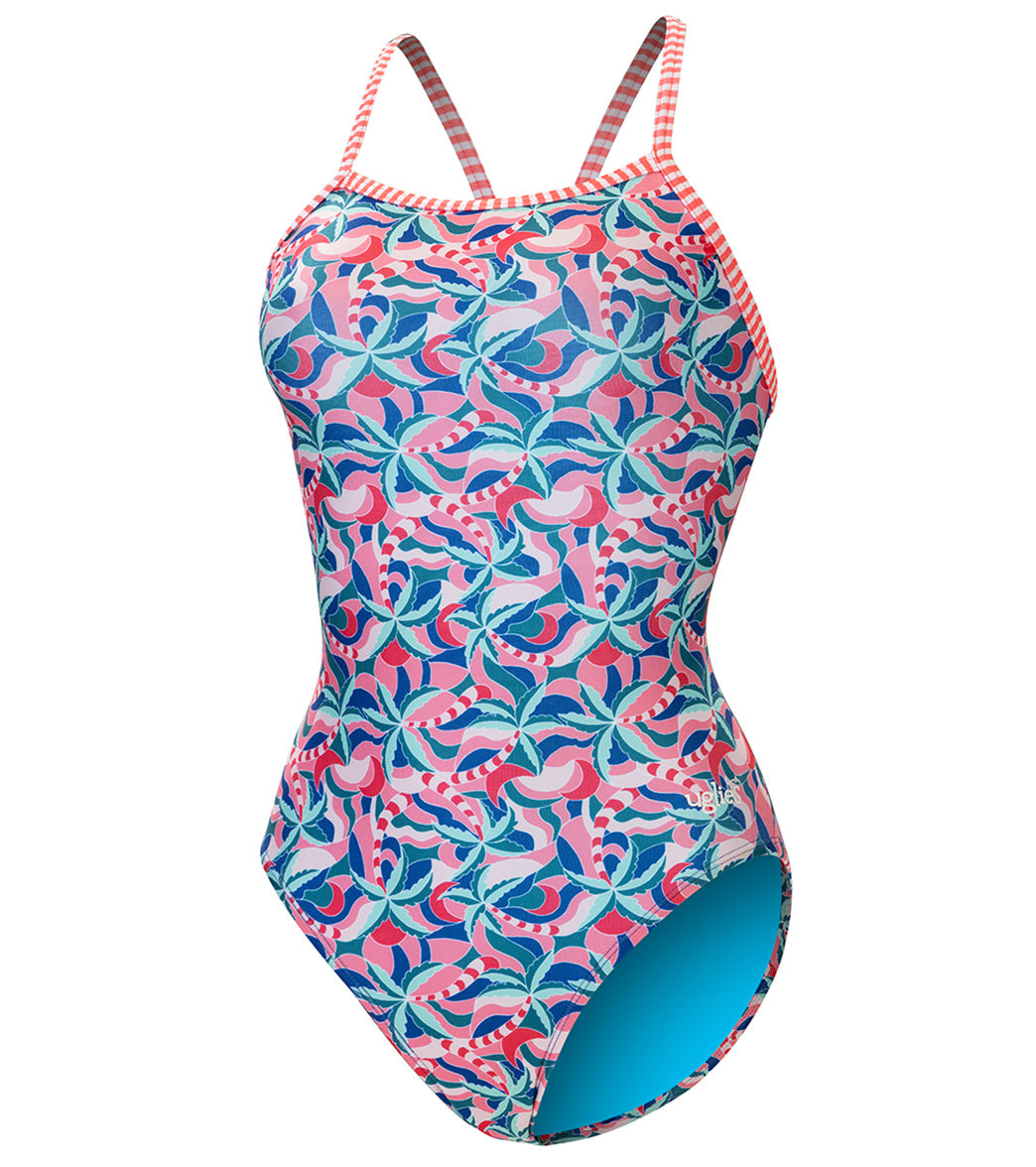 Dolfin Uglies Women's V-2 Back One Piece Swimsuit Palmania