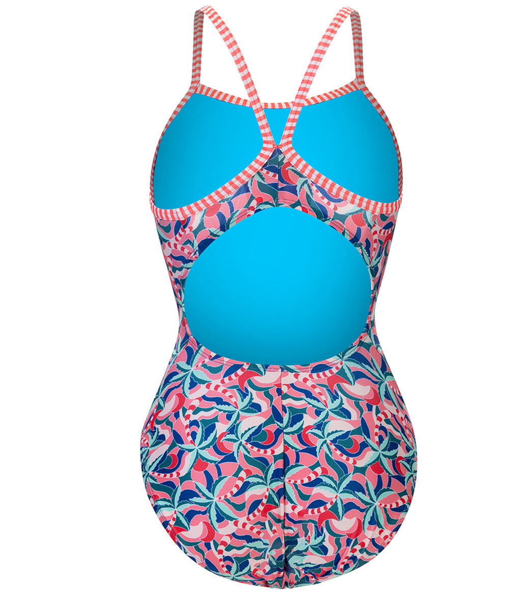 Dolfin Uglies Women's V-2 Back One Piece Swimsuit Palmania