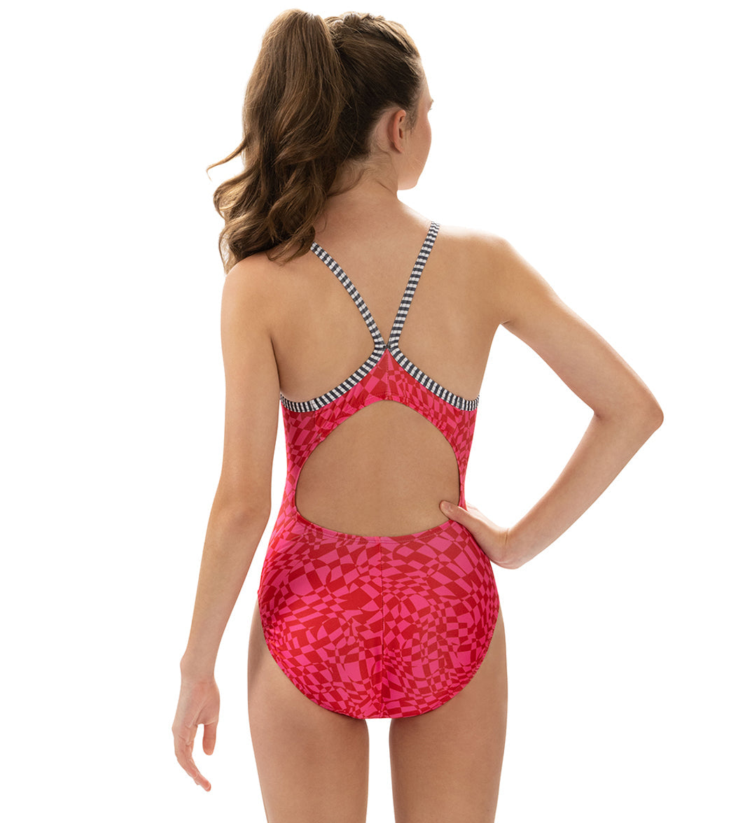 Dolfin Uglies Women's V-2 Back One Piece Swimsuit Ocular