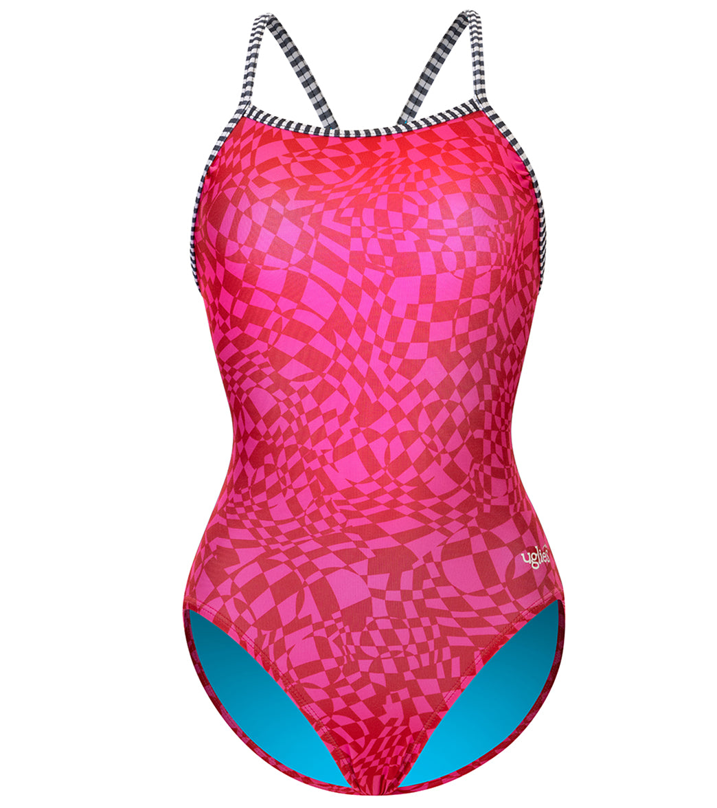 Dolfin Uglies Women's V-2 Back One Piece Swimsuit Ocular