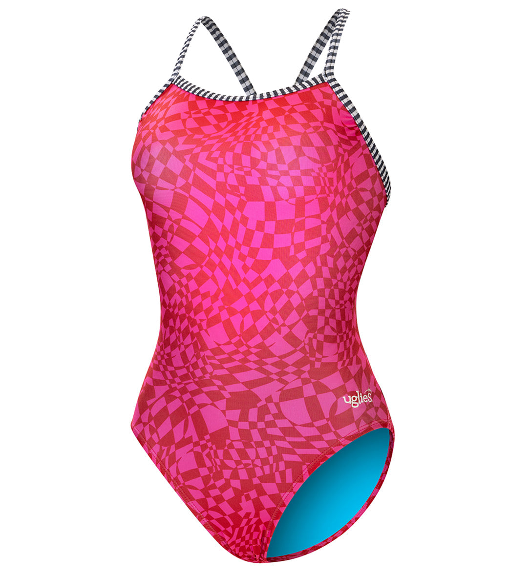 Dolfin Uglies Women's V-2 Back One Piece Swimsuit Ocular