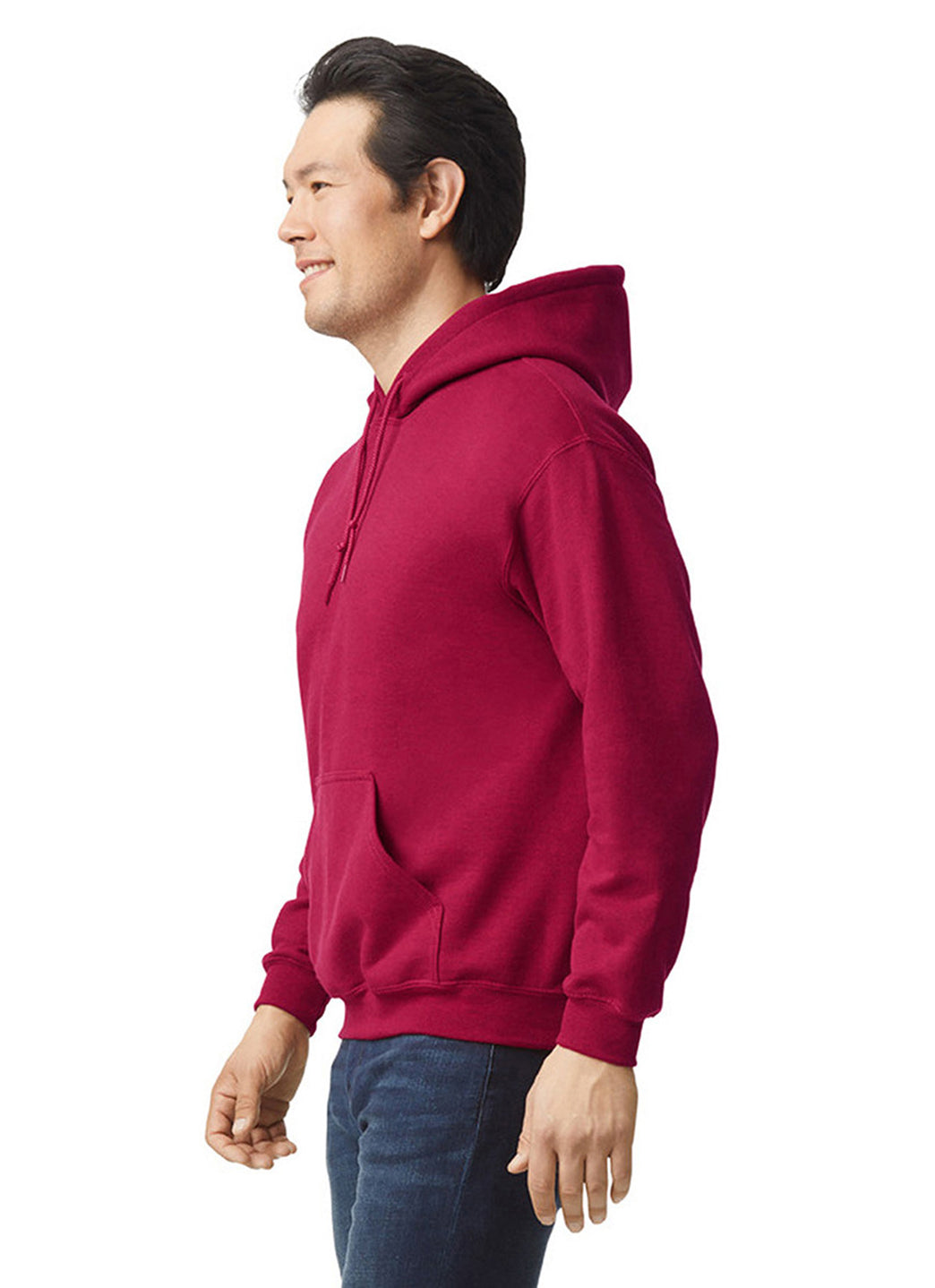 SwimOutlet Unisex Heavy Blend Hooded Sweatshirt Antique Cherry Red