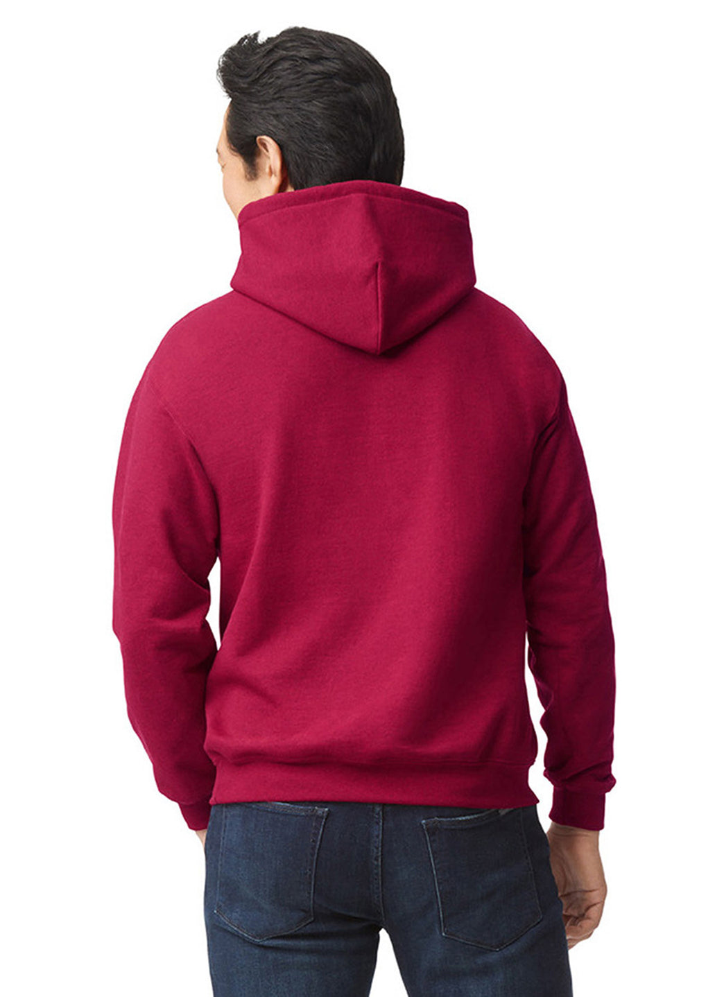 SwimOutlet Unisex Heavy Blend Hooded Sweatshirt Antique Cherry Red