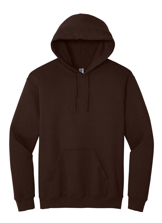 SwimOutlet Unisex Heavy Blend Hooded Sweatshirt Dark Chocolate