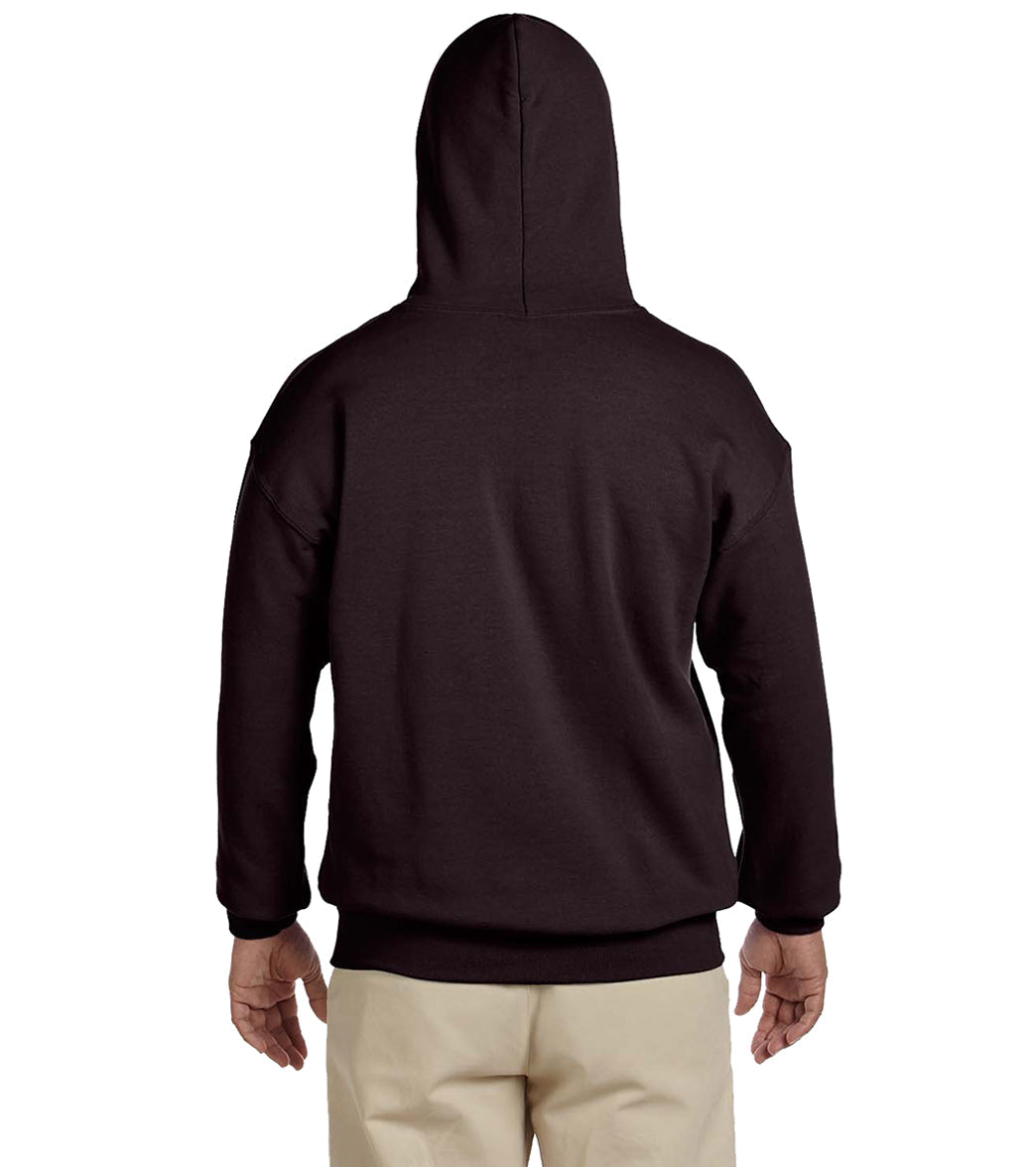 SwimOutlet Unisex Heavy Blend Hooded Sweatshirt Dark Chocolate