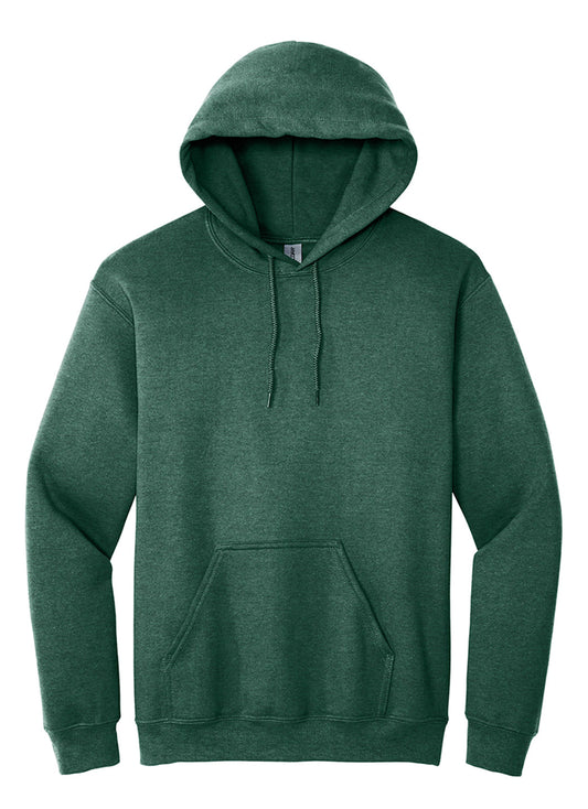 SwimOutlet Unisex Heavy Blend Hooded Sweatshirt Heather Sport Dark Green
