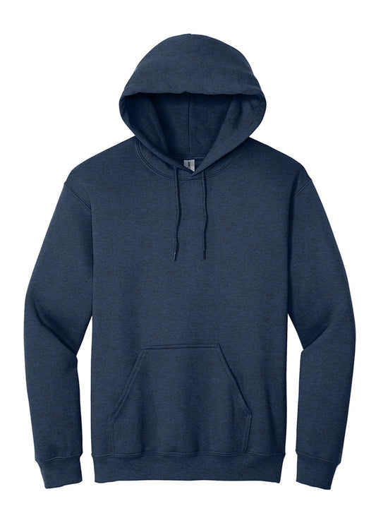 SwimOutlet Unisex Heavy Blend Hooded Sweatshirt Heather Sport Dark Navy