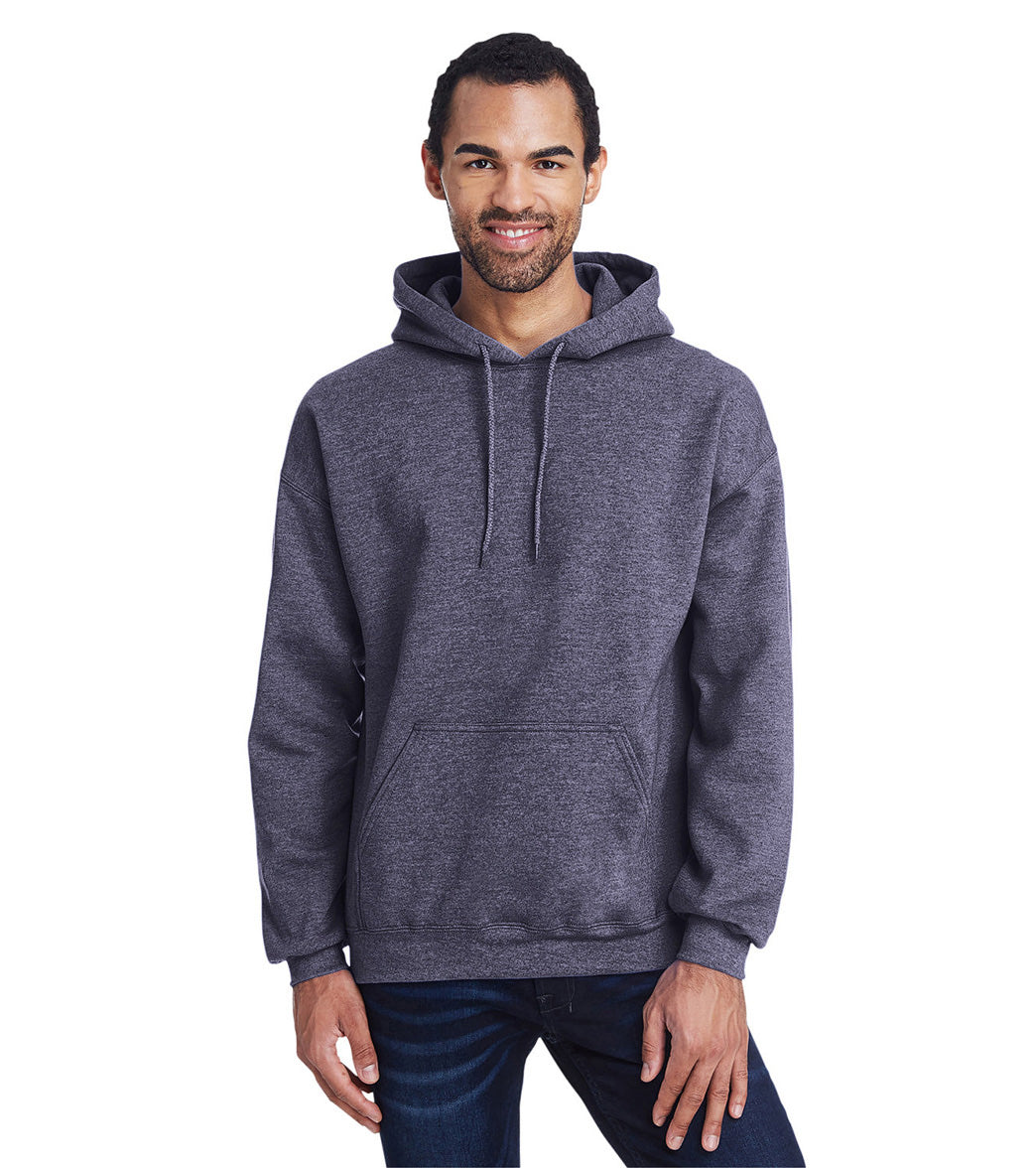 SwimOutlet Unisex Heavy Blend Hooded Sweatshirt Heather Sport Dark Navy