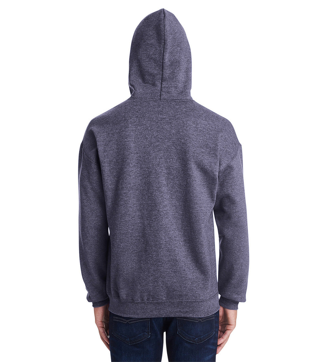 SwimOutlet Unisex Heavy Blend Hooded Sweatshirt Heather Sport Dark Navy