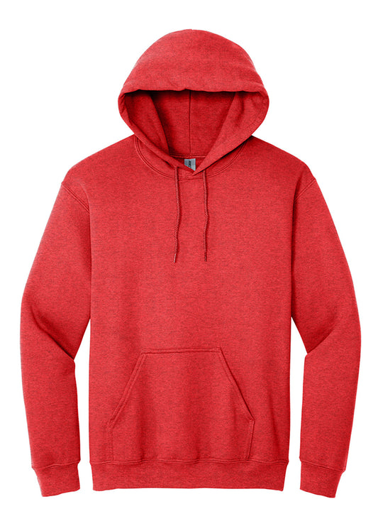 SwimOutlet Unisex Heavy Blend Hooded Sweatshirt Heather Sport Scarlet Red