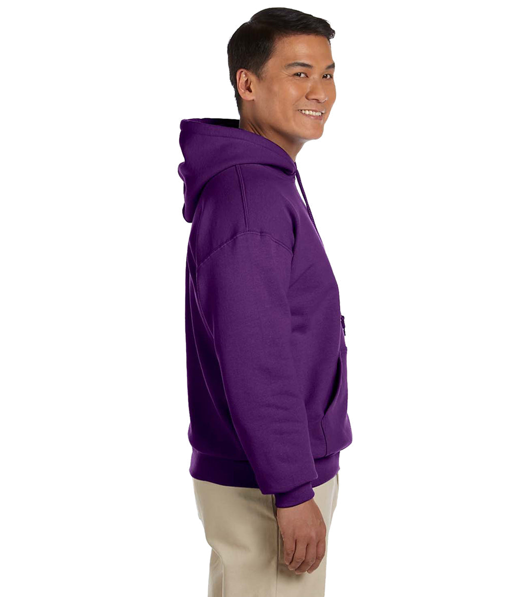 SwimOutlet Unisex Heavy Blend Hooded Sweatshirt Purple