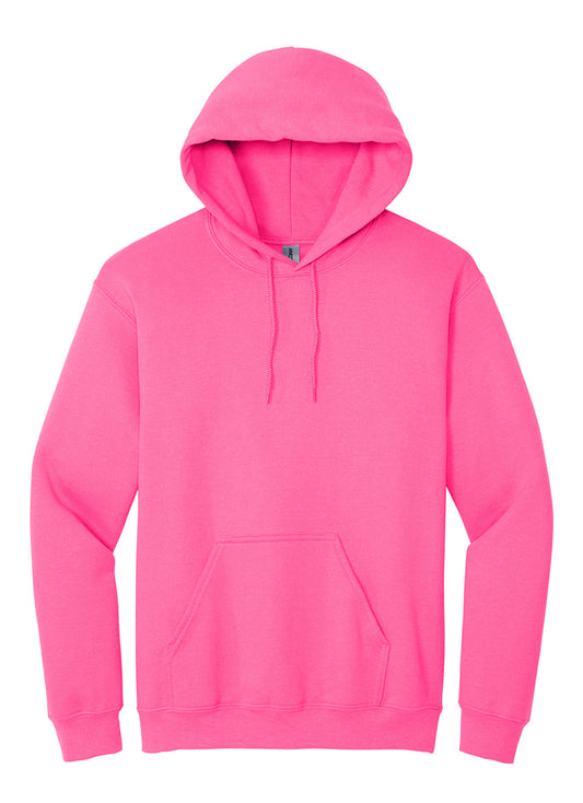 SwimOutlet Unisex Heavy Blend Hooded Sweatshirt Safety Pink