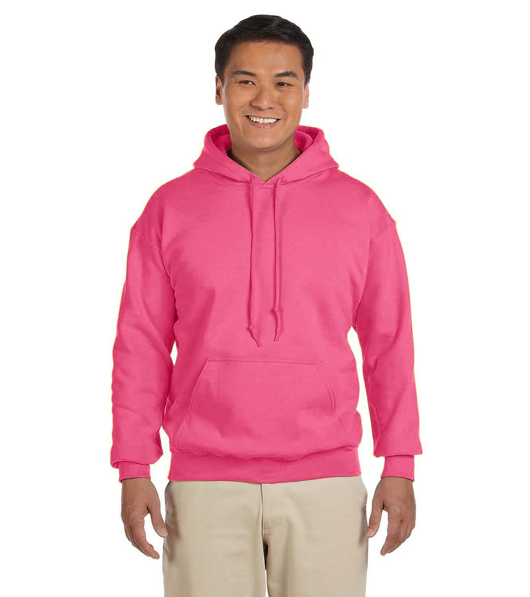 SwimOutlet Unisex Heavy Blend Hooded Sweatshirt Safety Pink