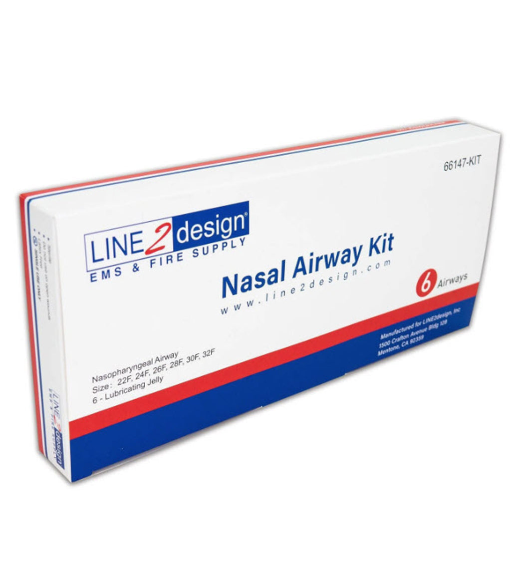 LINE2Design Nasopharyngeal (Nasal) Airway Kit