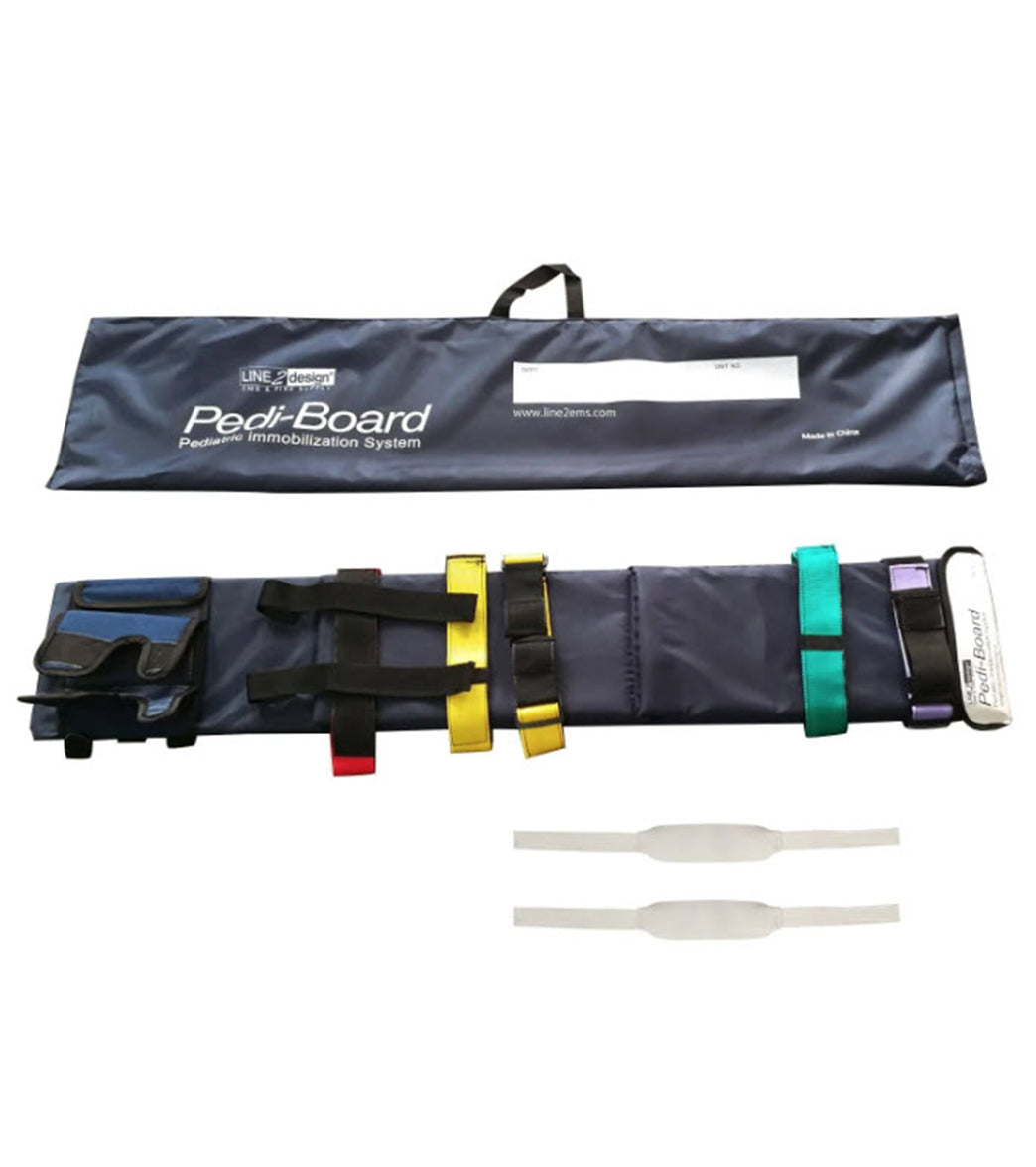 LINE2Design Pediatric Spinal Immobilization Backboard Medical EMS Emergency Pediatric Support Board