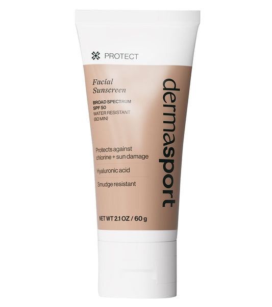 Dermasport SPF 50 Facial Sunscreen - Mineral Lotion 2.1 oz