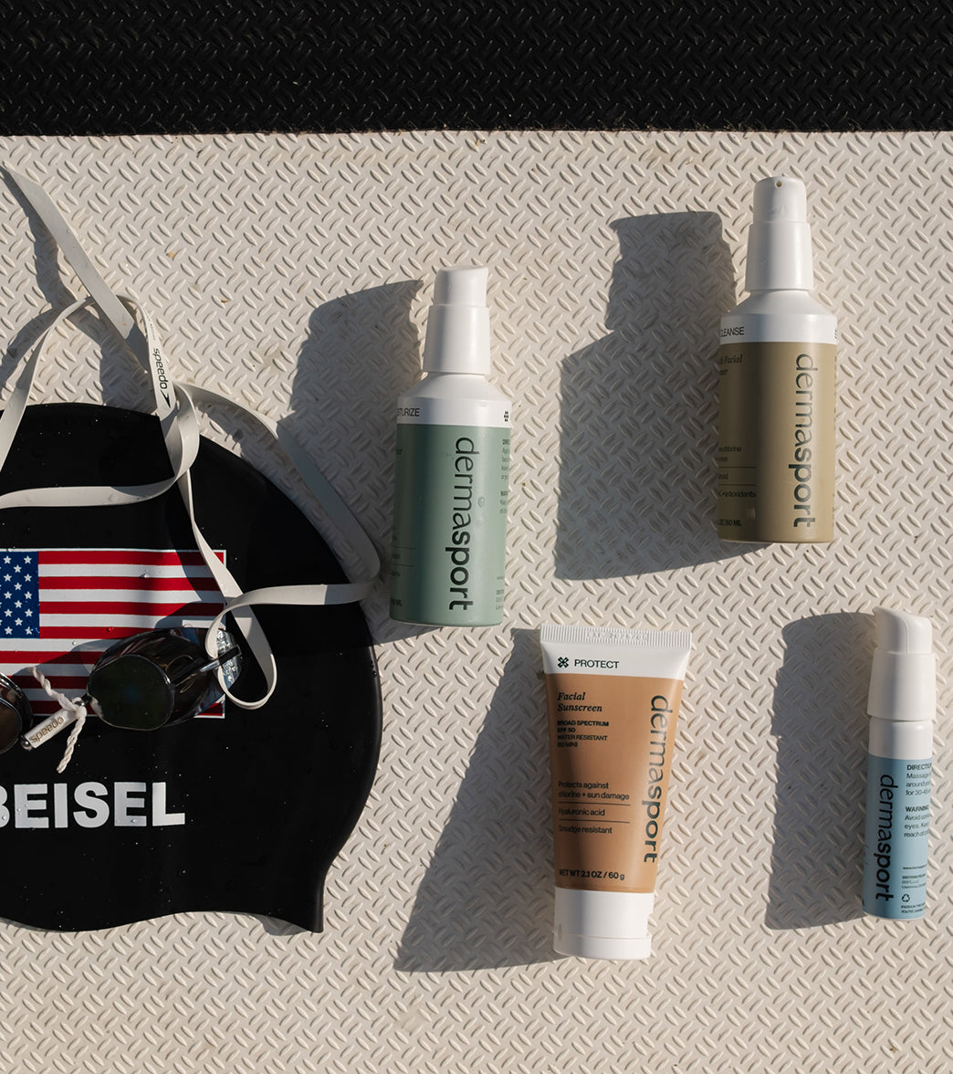 Dermasport Complete Kit: SPF 50 Lotion, Cleanser, Moisturizer, Eye Cream