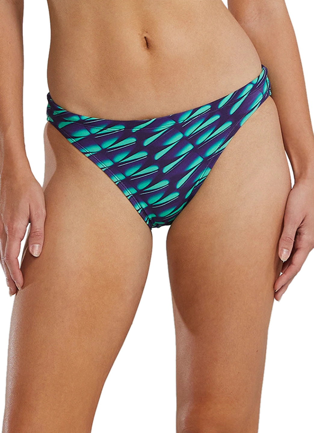 TYR Women's Dragonflyte Durafast Elite Full Coverage Bikini Bottom