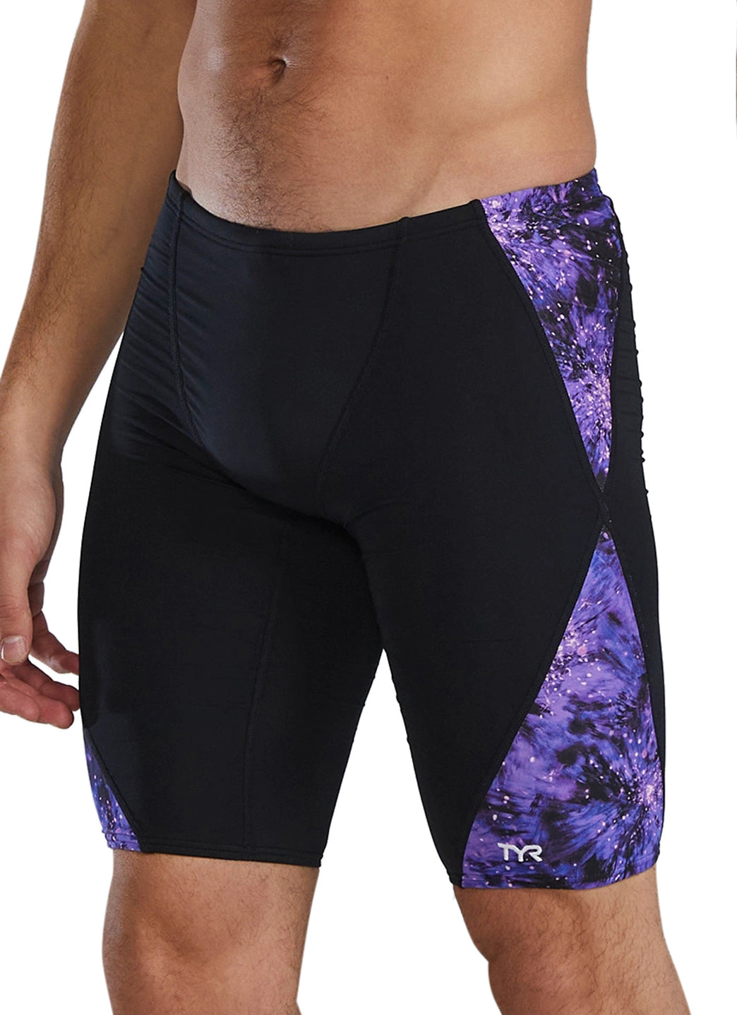 TYR Men's Radiant Flare Blade Splice Jammer Swimsuit