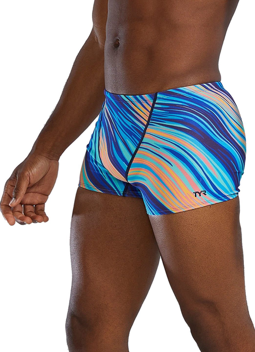 TYR Men's Riptidal Durafast Elite Square Leg Swimsuit