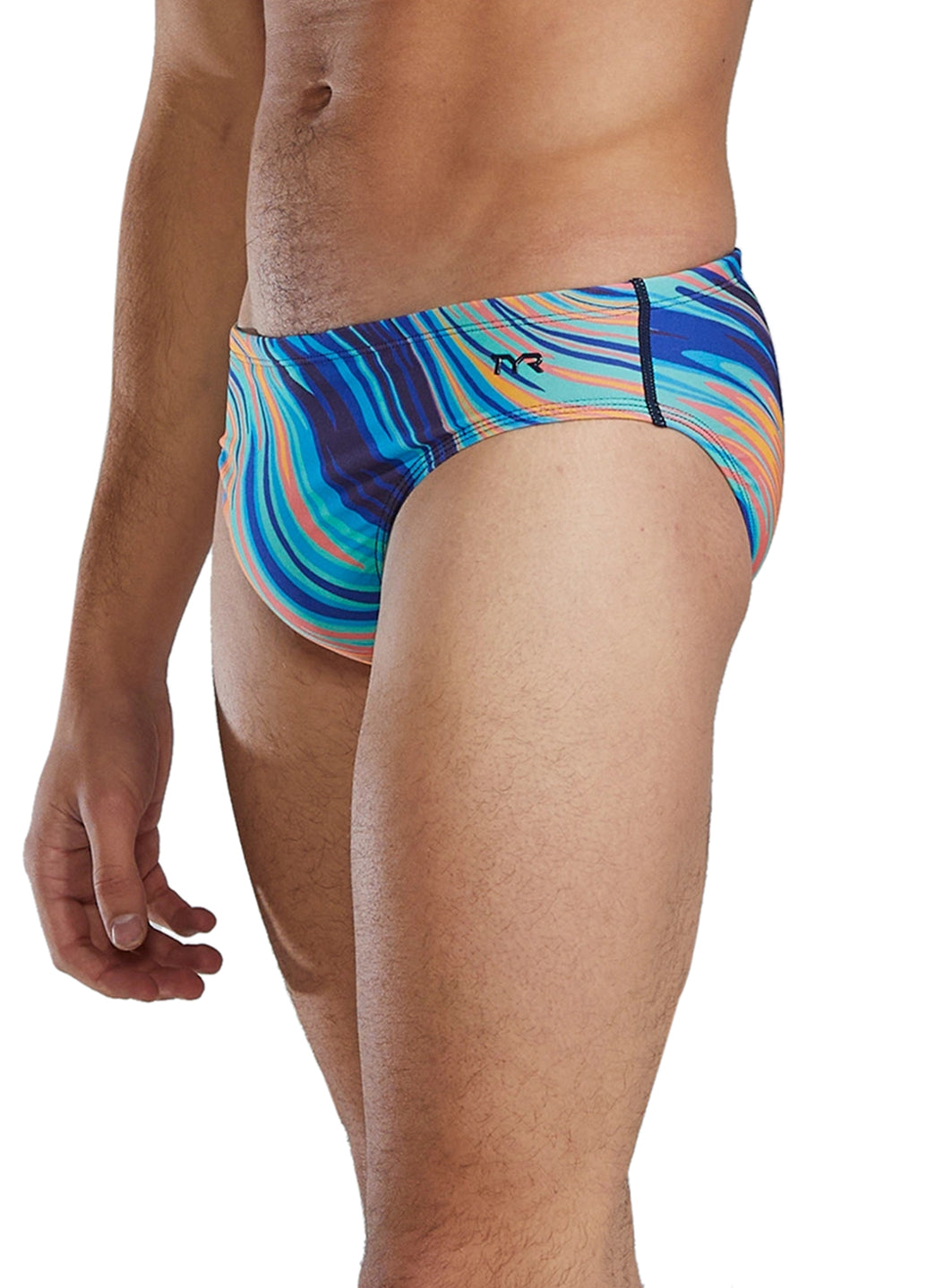 TYR Men's Riptidal Durafast Elite Brief Swimsuit
