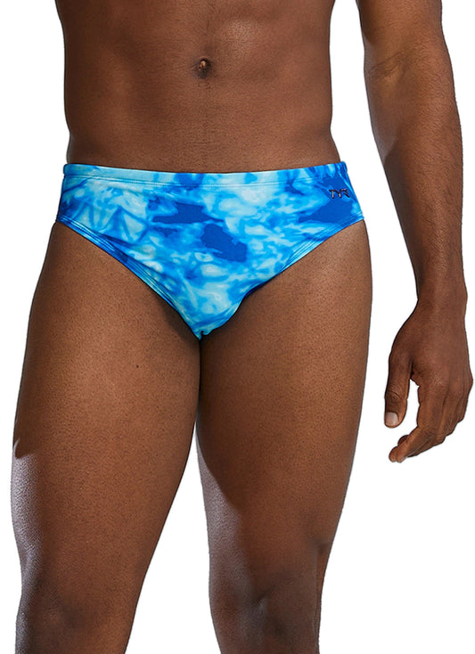 TYR Men's Azultec Durafast Elite Brief Swimsuit