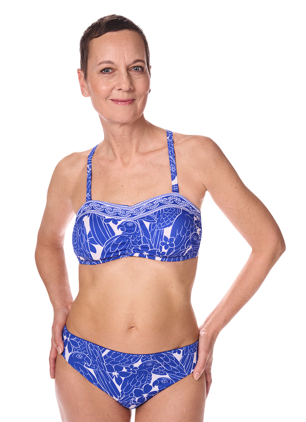 Amoena Women's Azores Mastectomy Bikini Bandeau Top (A/B/C Cup)