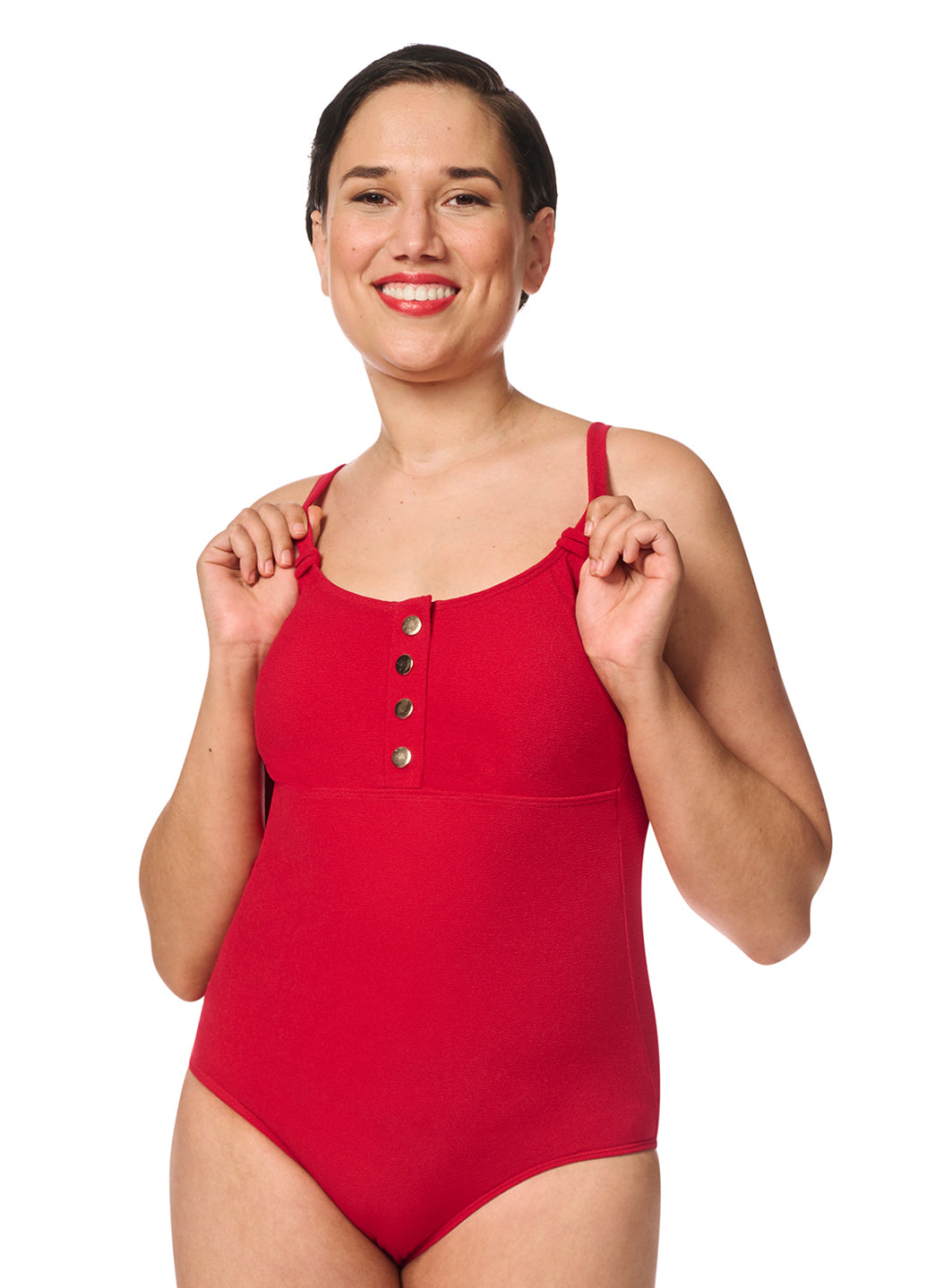 Amoena Women's Chile Mastectomy One Piece Swimsuit (A/B/C Cup)