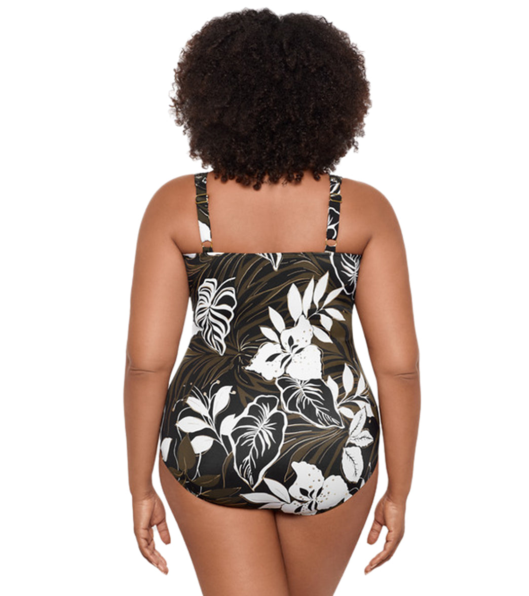 Miraclesuit Plus Women's Plus Size Elle Dorado Sanibel Plus One Piece Swimsuit