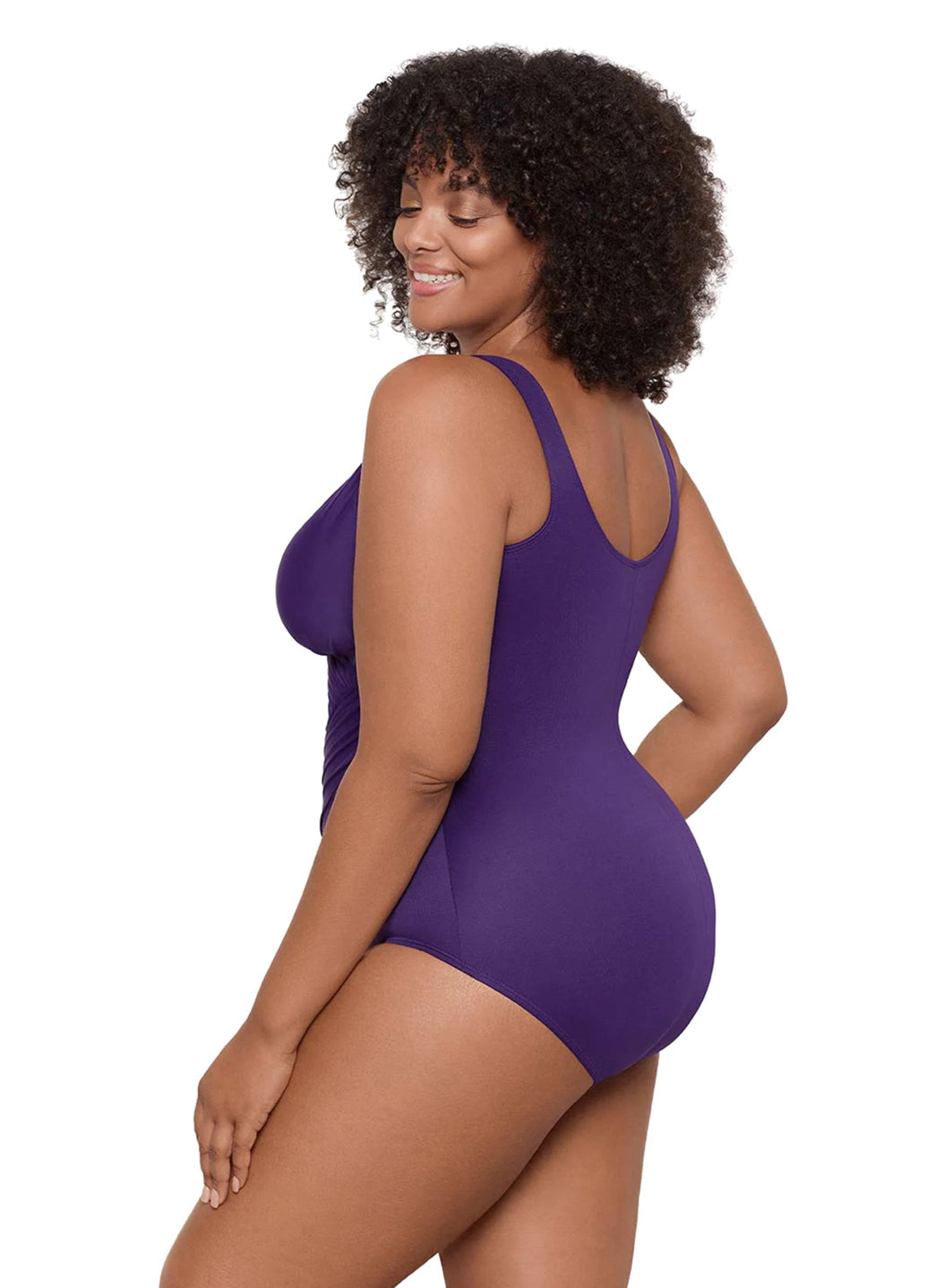 Miraclesuit Plus Women's Plus Size Solid Oceanus One Piece Swimsuit