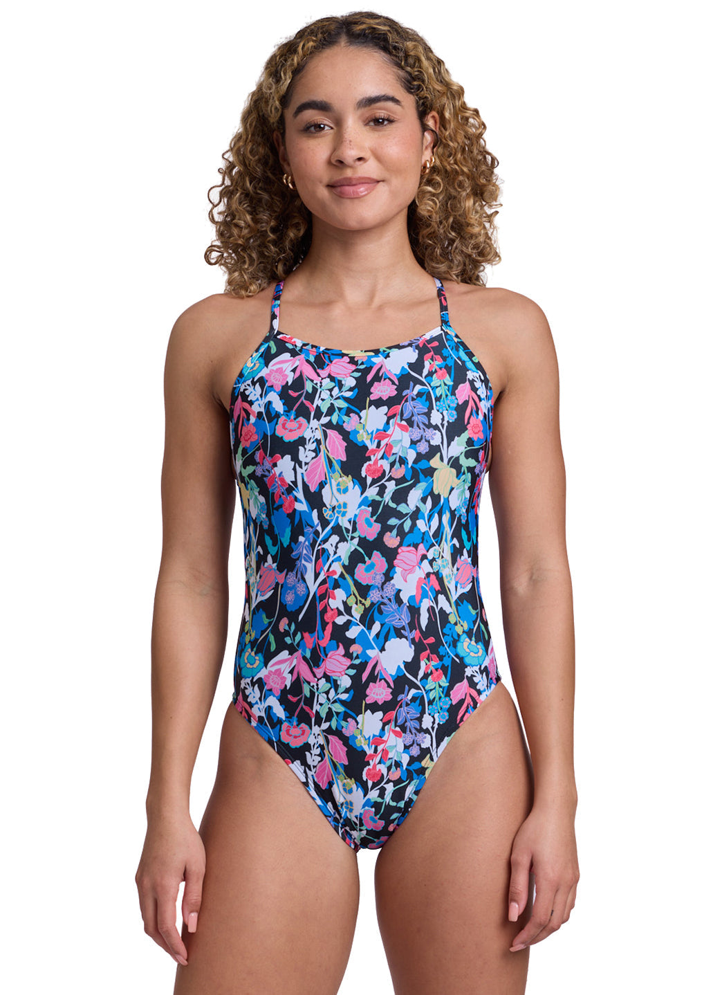 JOLYN Women's Energy Jackson 4 Printed One Piece Swimsuit
