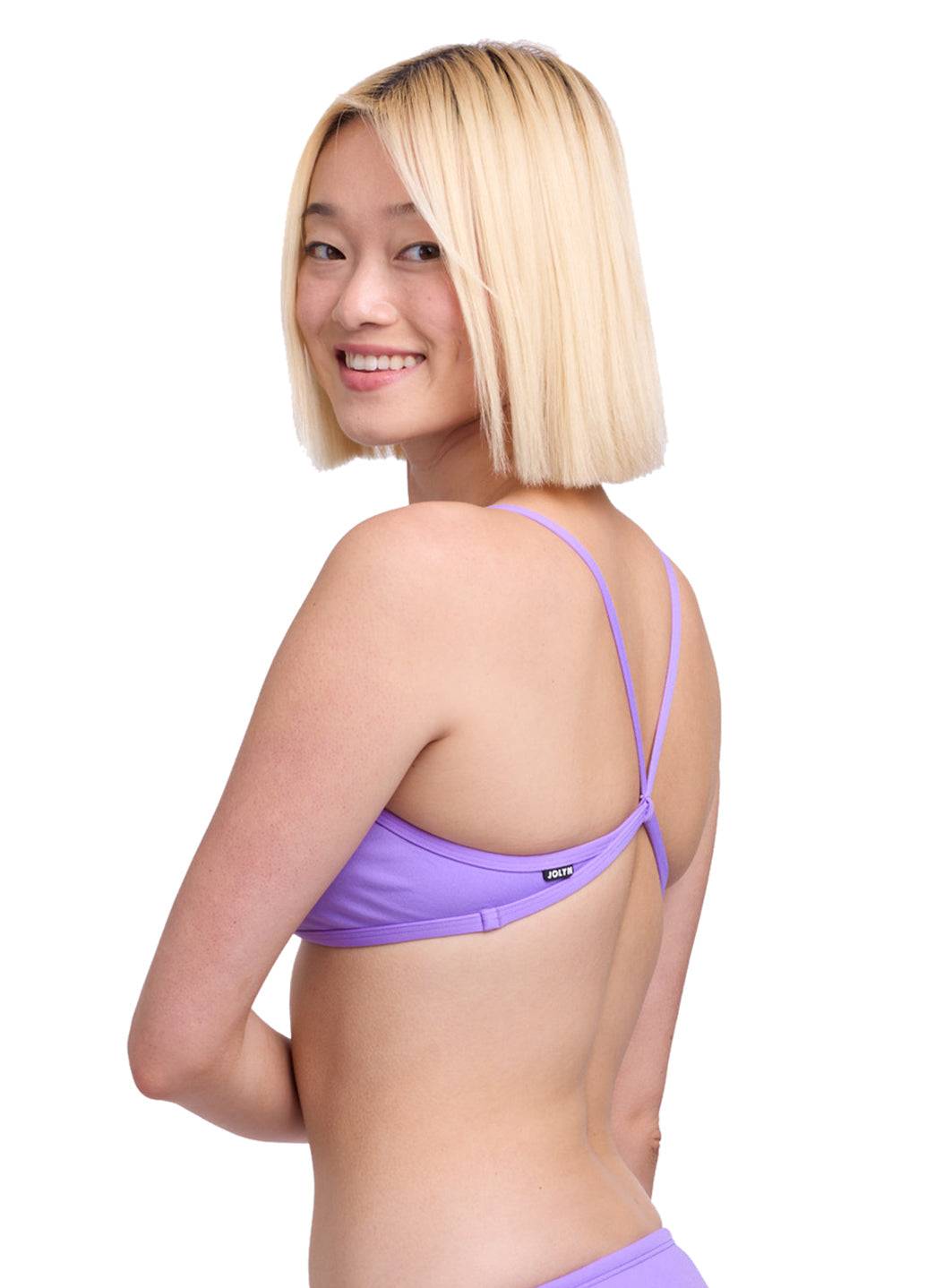 JOLYN Women's Jocelyn Solid Bikini Top