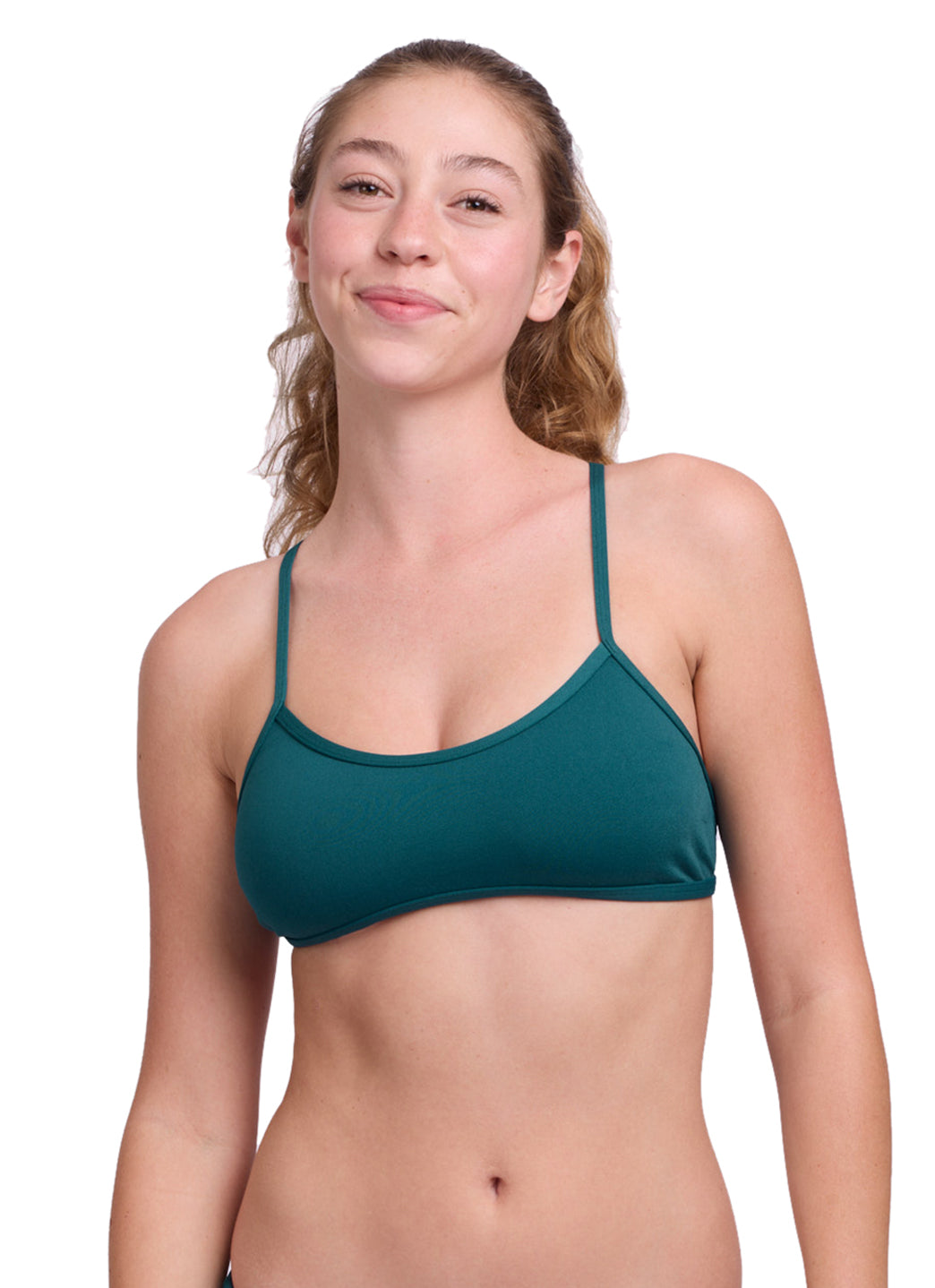 JOLYN Women's Jocelyn Solid Bikini Top