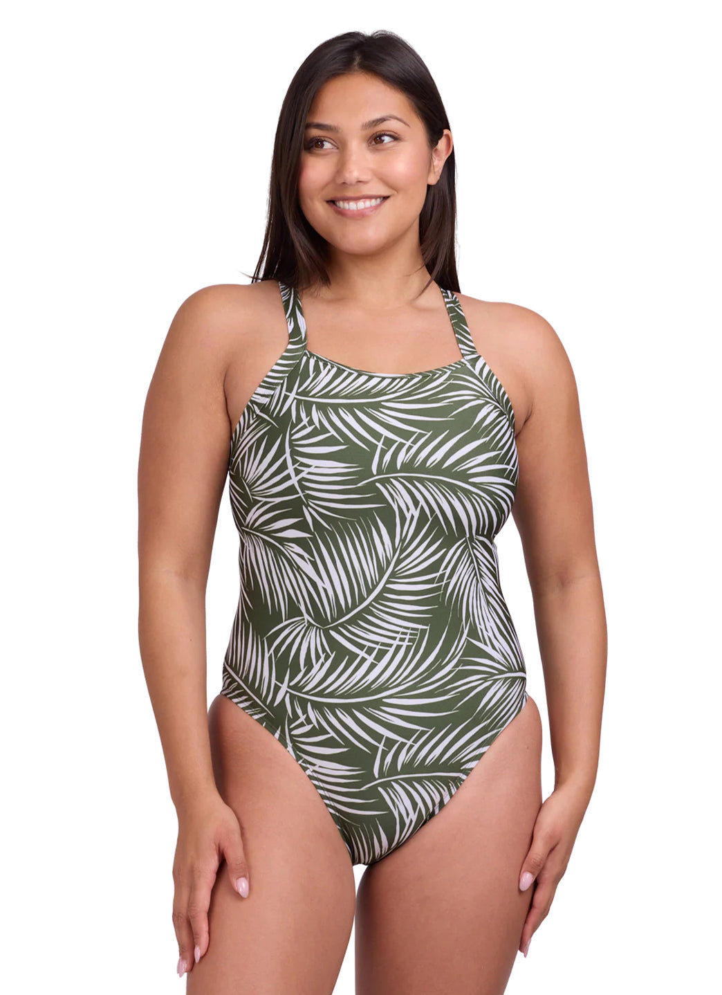 JOLYN Women's Tango Caroline Printed One Piece Swimsuit