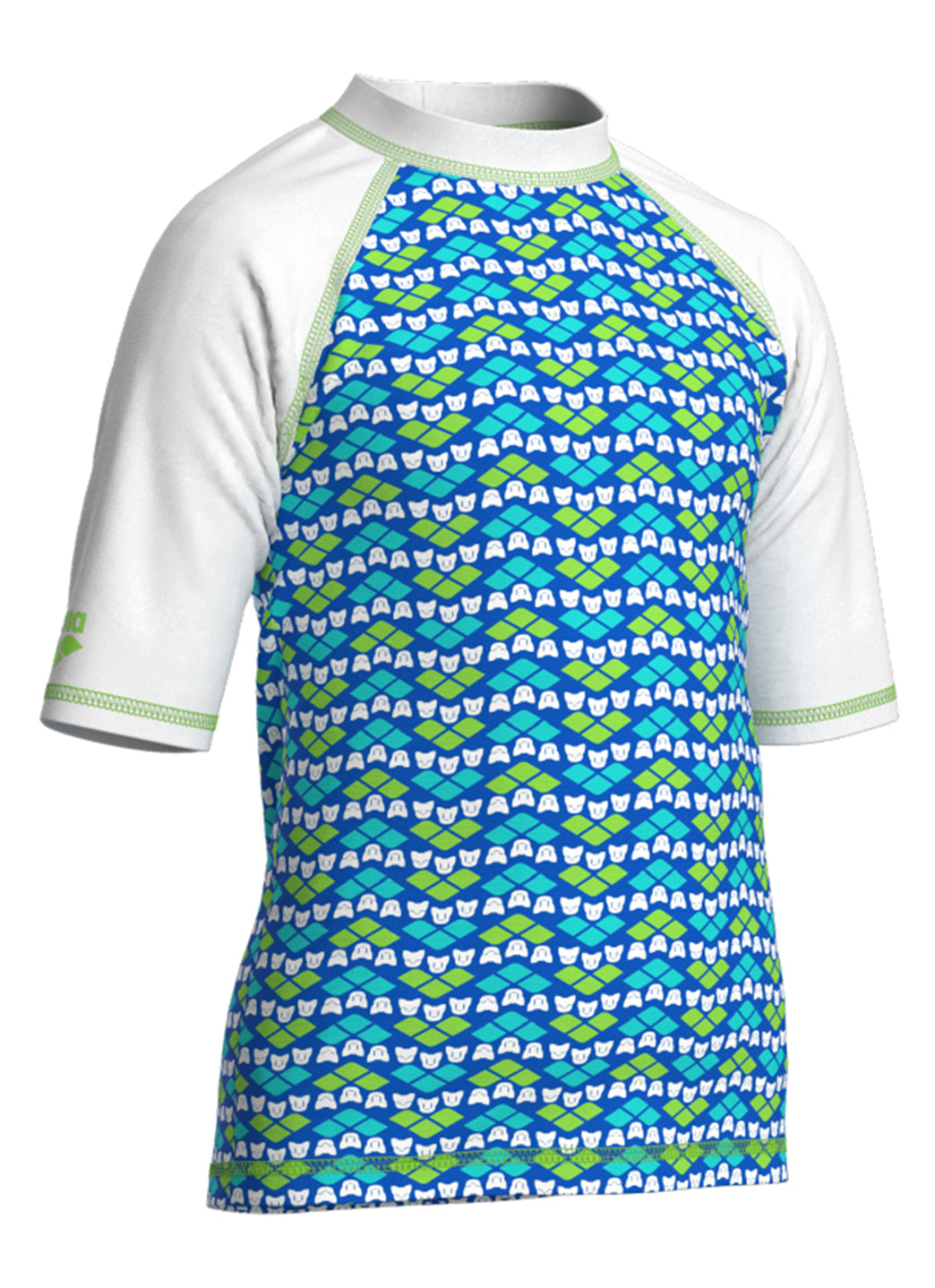 Arena Kids' Friends Short Sleeve Rashguard (Toddler, Little Kid)