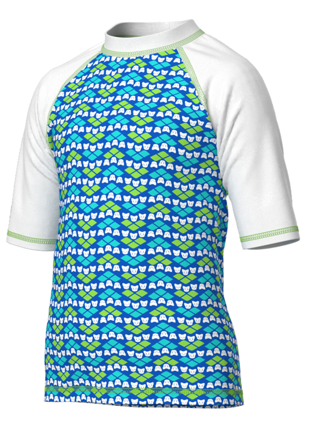 Arena Kids' Friends Short Sleeve Rashguard (Toddler, Little Kid)