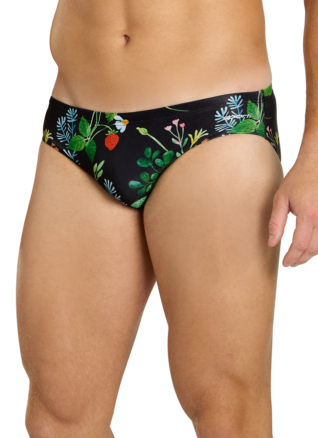 Sporti HydroLast Strawberry Fields Brief Swimsuit (26-40)