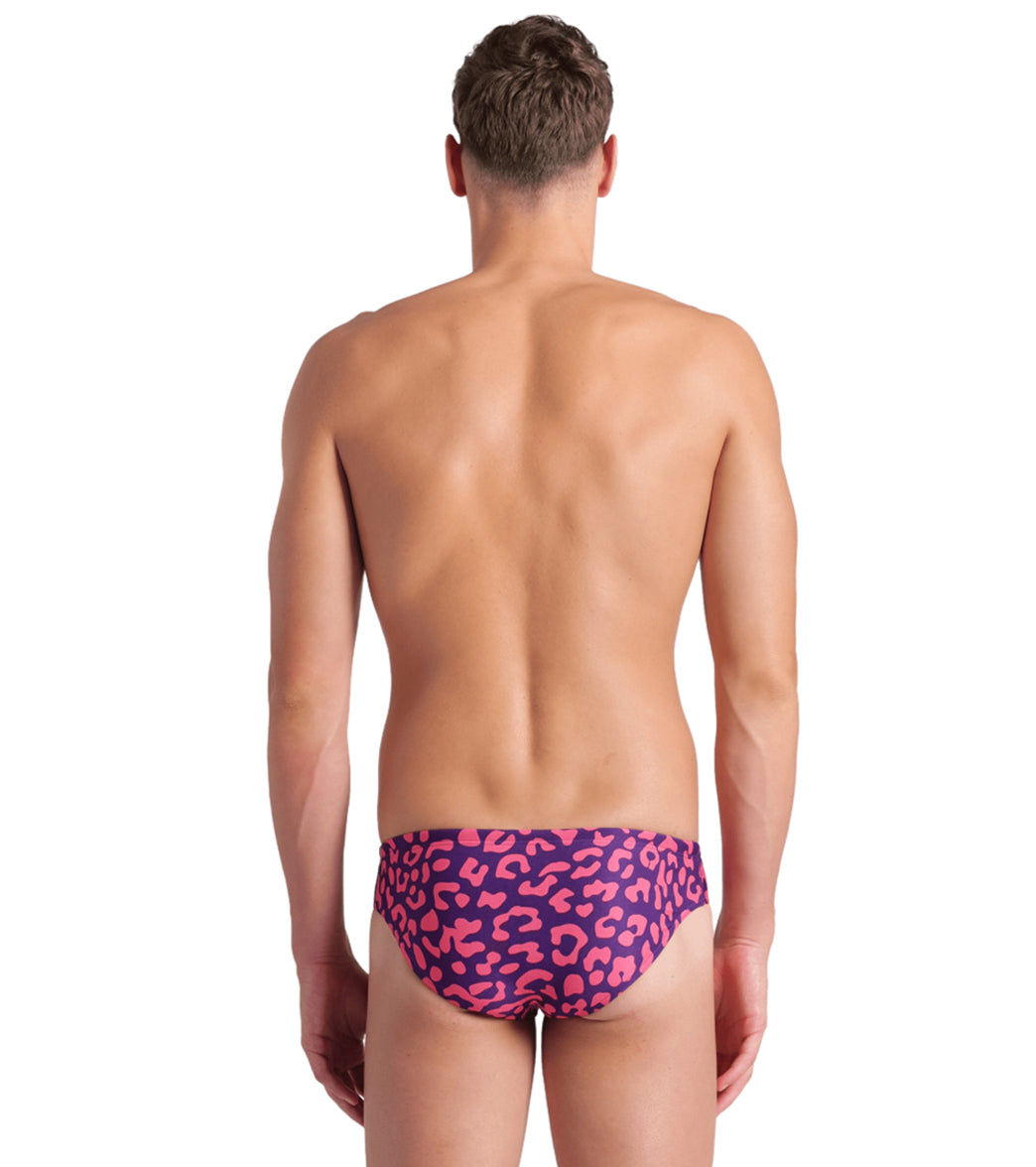 Arena Men's Leopard Brief Swimsuit