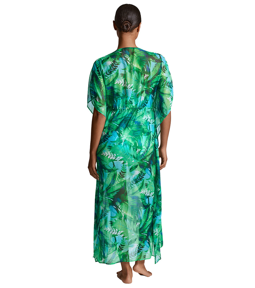 Lauren Ralph Lauren Women's Cartago Palms Midi Caftan