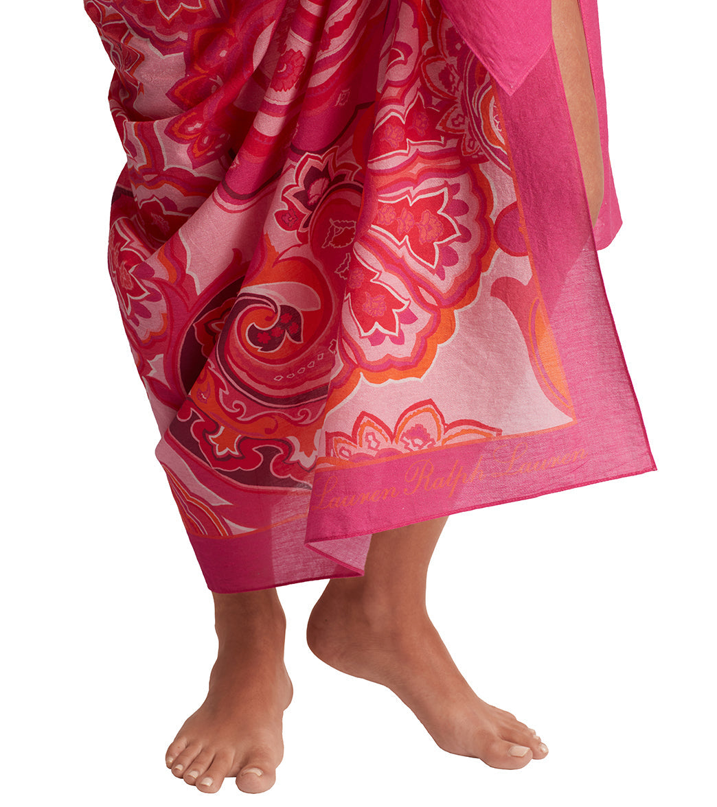Lauren Ralph Lauren Women's Provence Paisley Border Pareo
