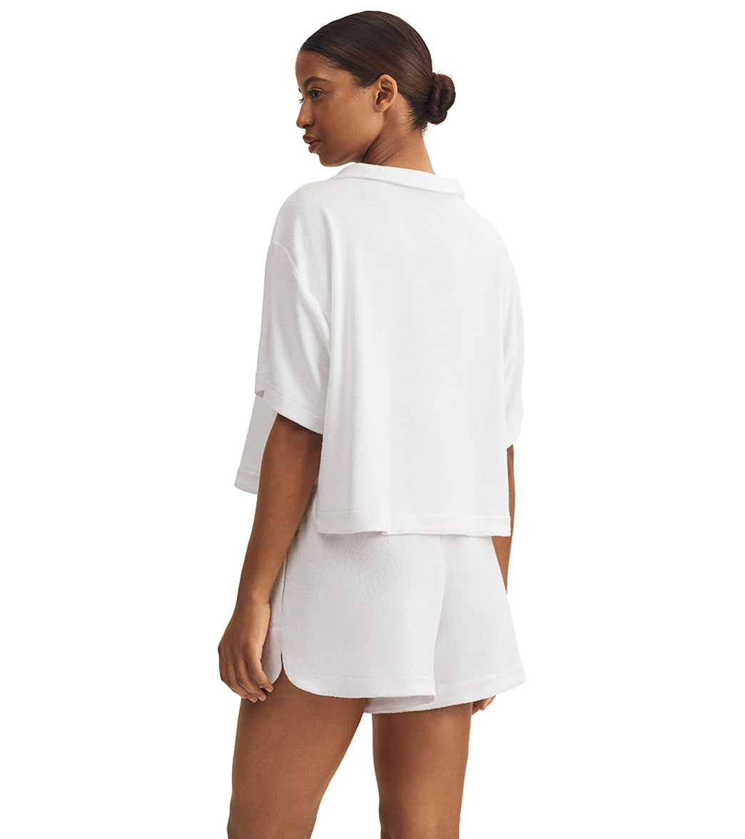 Polo Ralph Lauren Women's Collar Shirt & Short Set