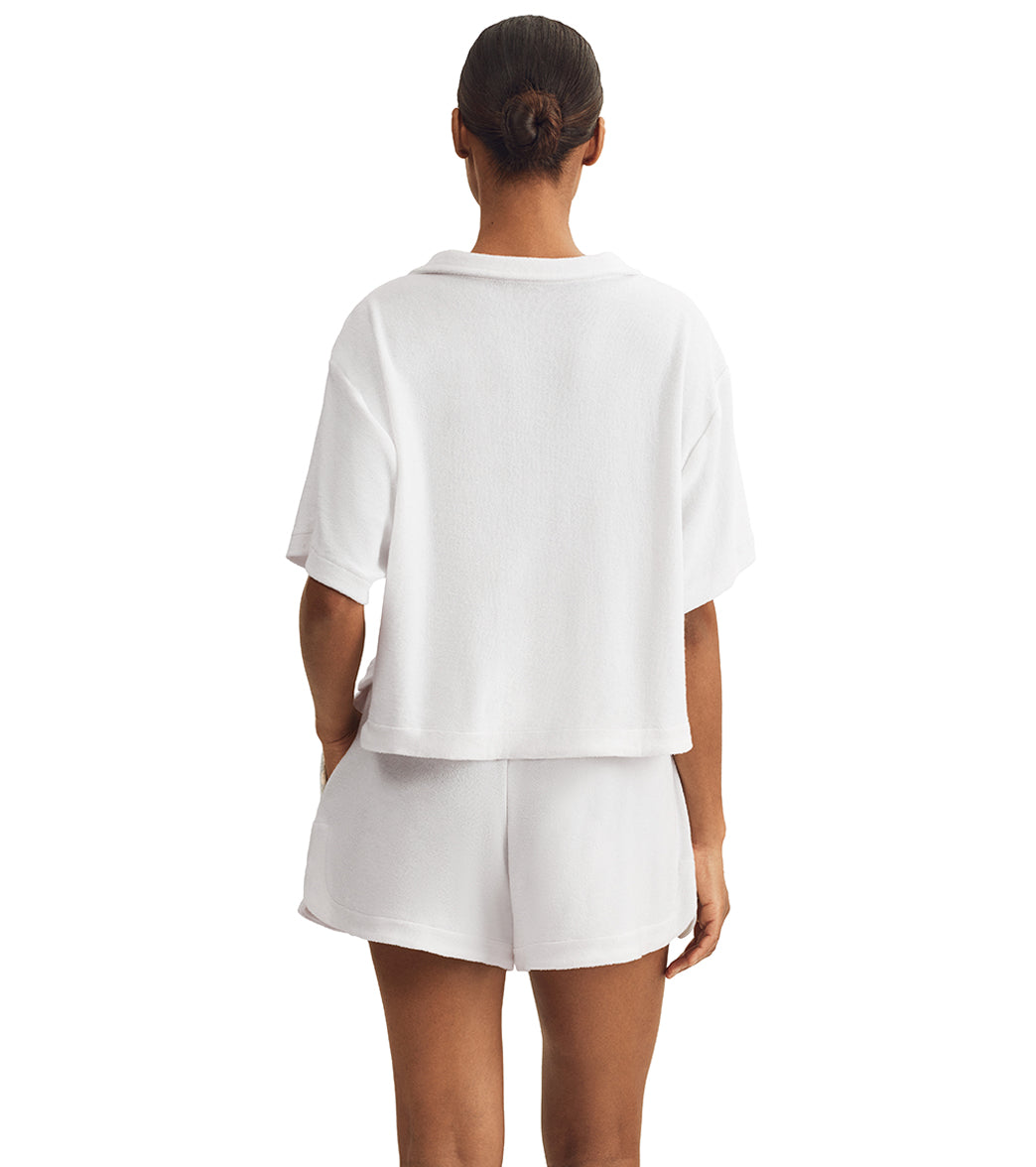 Polo Ralph Lauren Women's Collar Shirt & Short Set