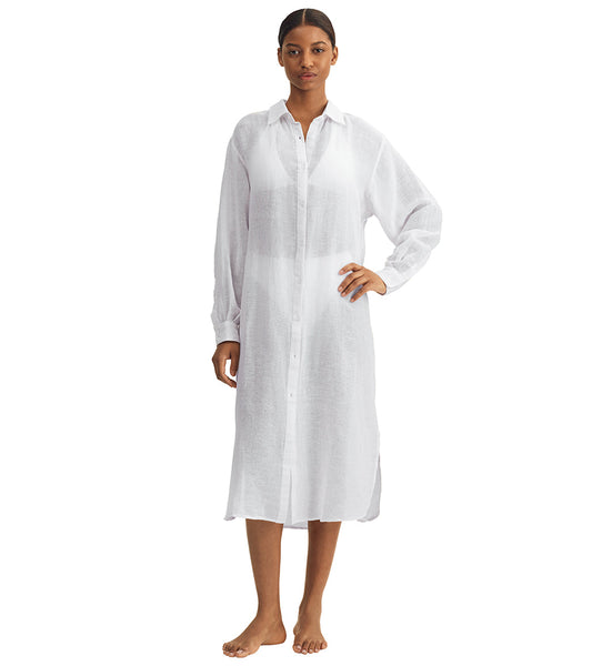 Polo Ralph Lauren Women's Maxi Boyfriend Shirt