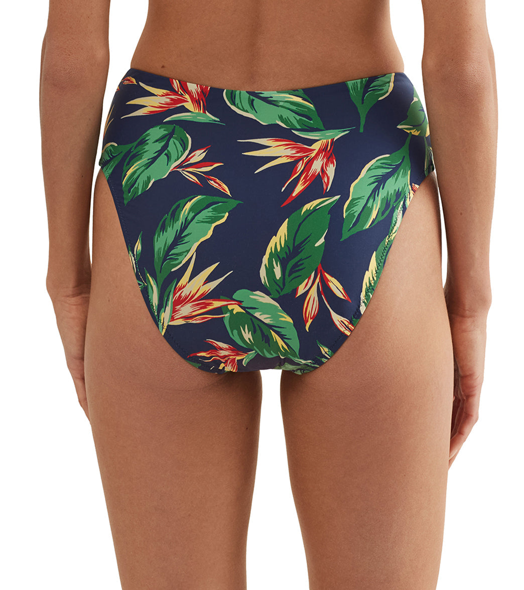 Polo Ralph Lauren Women's Tropical High Rise Bikini Bottom