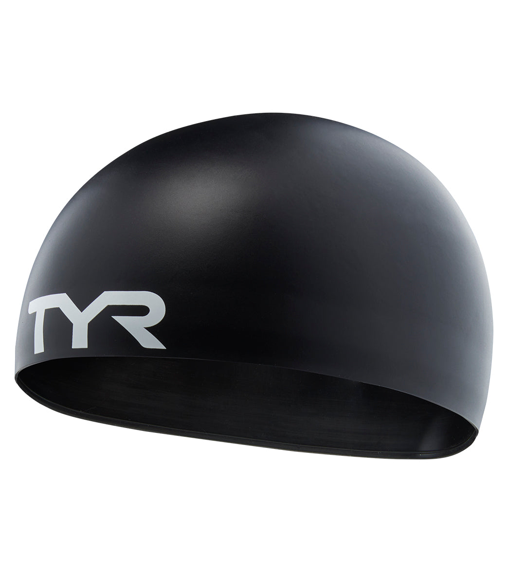 TYR Stealth-X Racing Silicone Swim Cap